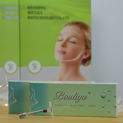 Clear 1ml Hyaluronic Acid Dermal Filler Injectable Bouliga Without Alcohol