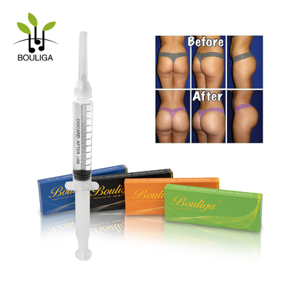 Transparent Biodegradable Hyaluronic Acid Buttock Filler Body Injections
